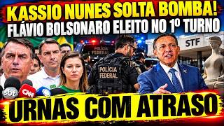 URGENTE! KASSIO NUNES SOLTA BOMBA! FLÁVIO BOLSONARO ELEITO NO 1º TURNO? URNAS COM ATRASO