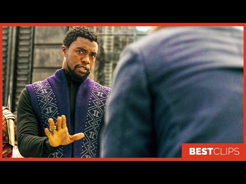 T'Challa "We Don't Do That Here" Scene | Avengers Infinity War (2018) Movie CLIP 4K