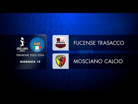 Abruzzo Excellence | Matchday 19: Fucense Trasacco - Mosciano (0-3)