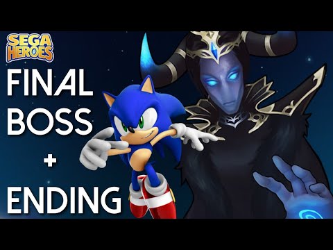 SEGA HEROES DEFEATING DREMAGEN + ENDING PART 204 Gameplay Walkthrough - iOS / Android