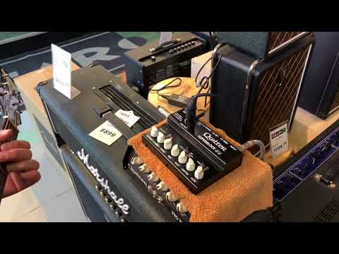 Quilter Superblock US 25 Watt Pedal Based Guitar Amplifier Demonstration