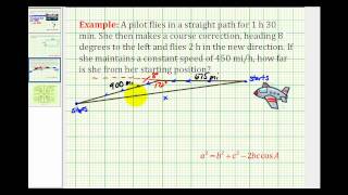 Application of the Law of Cosines