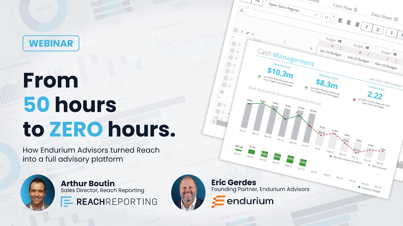 Reach Webinar || From 50 hours to ZERO hours with Eric Gerdes