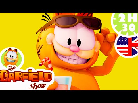 🌴 Garfield in vacations !🌴 2023 episode compilation
