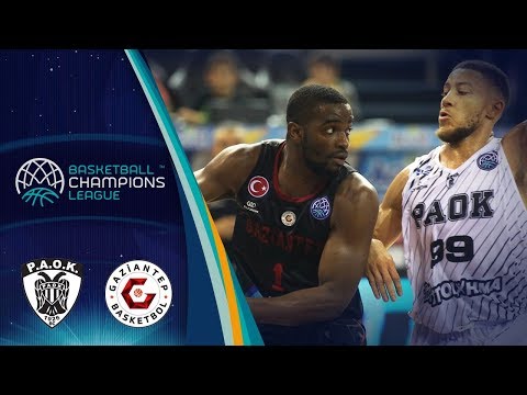 PAOK v Gaziantep - Highlights - Basketball Champions League