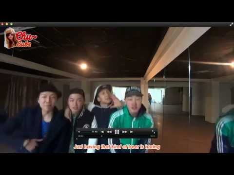 [ENG] 140403 KGB 'Duet with CL' - Monitoring in CL's Kitchen