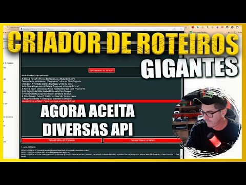 GERADOR DE ROTEIROS VIRAIS EM MASSA - MULTI API - ( Update 08/09/2025 16:28 )