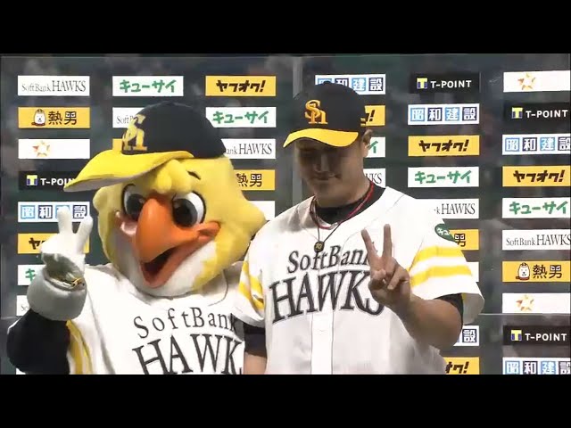 ホークス・李大浩選手ヒーローインタビュー 2015/4/21 H-E