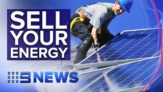 Solar customers with battery storage systems urged to sell excess energy | Nine News Australia