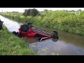 Agent springt water in om automobilist te redden na ongeval op A2 bij Culemborg