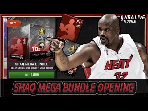 SHAQ MEGA BUNDLE OPENING! | NBA MOBILE 19 S3 OFFSEASON MOVERS SHAQ DIESEL PACKS Video