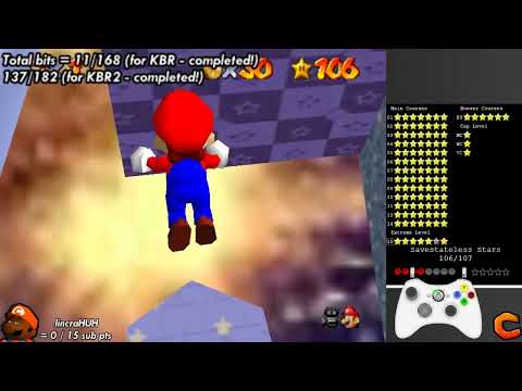 Super Mario Stellato - Hiei - Galaxy Red Coins [savestateless]