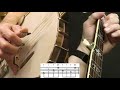 Bluegrass Banjo  Lesson: "Clinch Mountain Backstep"