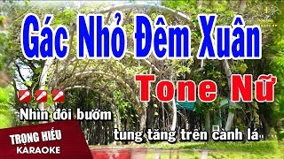 Video hợp âm Gác Nhỏ Đêm Xuân Thiên Quang & Quỳnh Trang