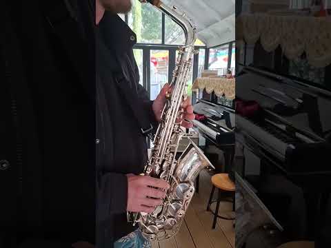 NO TARIFFS - Yamaha YAS-62S Silver Alto Saxophone Purple Logo image 22