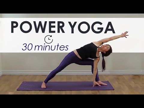 Power Yoga Workout ~ 30 min at Home Cardio Flow Video