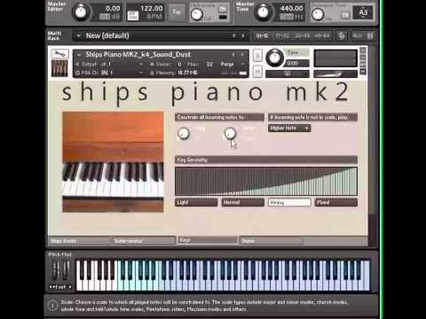 Ships Piano MK2 introduction to the Satie-anator