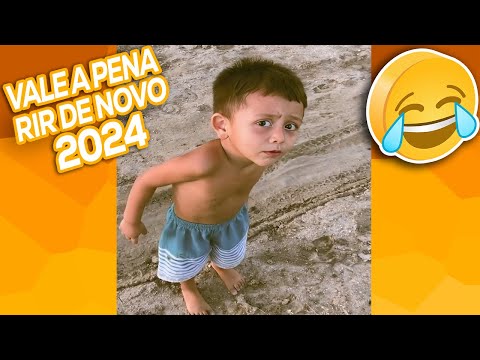 VAMOS RIR 🤣 - OS VÍDEOS ENGRAÇADOS de MEMES 2024 [ESPECIAL VALE A PENA RIR DE NOVO]