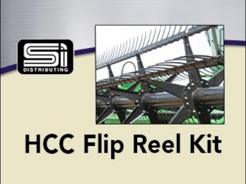 HCC Flip Combine Reel Kit - Eliminate Crop Wrapping Around Bat Tubes