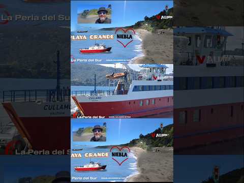 Playa Grande de NIEBLA ,Valdivia (P2) Región de Los Ríos, Ruta Tour #valdivia