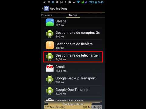 comment reparer android