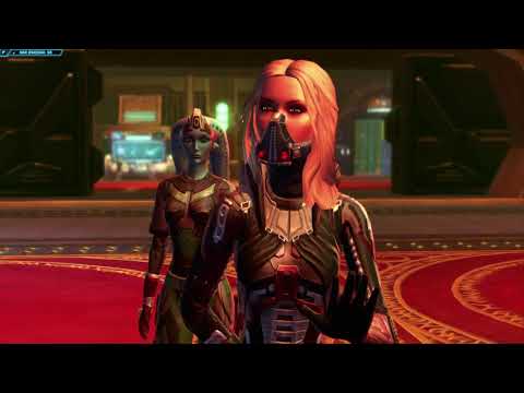 SWTOR - Sith Warrior kills two Hutts and an enemy Sith apprentice