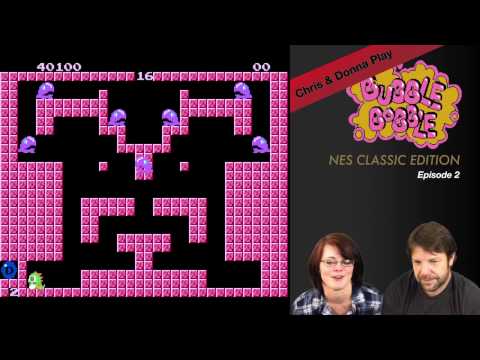 Bubble Bobble NES Classic Gameplay