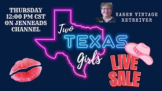 TWO TEXAS GIRL LIVE SALE with @harderks