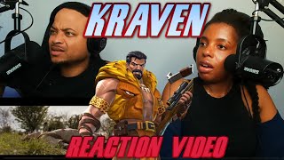 KRAVEN THE HUNTER: Official Trailer-Couples Reaction Video