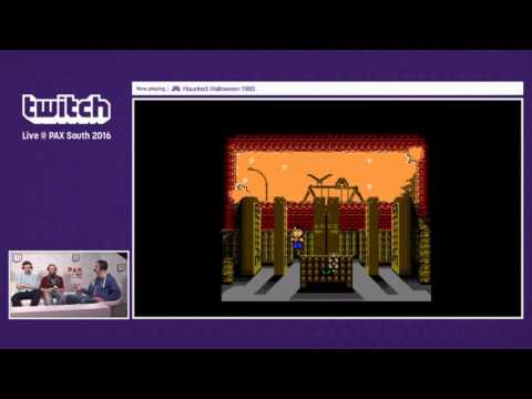 **PAX South Twitch Stream** Haunted - Halloween '85 NES Cartridge Game