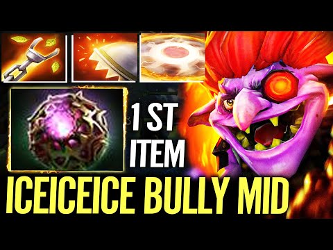 Iceiceice Timbersaw Switches to Bullying Mid - Octarine Core First item Insane Farming Speed Dota 2