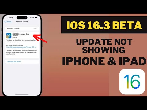 How To Fix iOS 16.3 New Update Not Showing On iPhone And iPad