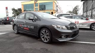 2012 Honda Civic 2.0 NAVI Start-Up and Full Vehicle Tour