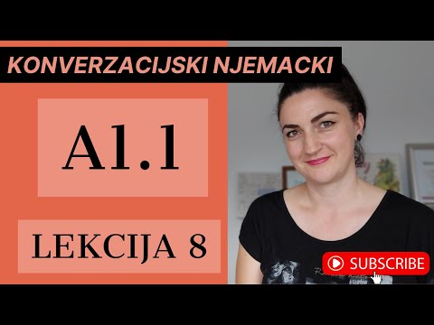 POCNITE GOVORITI NJEMACKI - ODMAH! - LEKCIJA 8