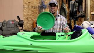 How To: Easy 10 Minute Sundolphin Kayak HDPE crack and hole repair