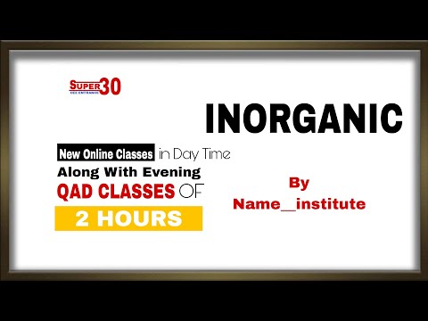 Name_QAD_inorganic_by__name__institute_with__super30 #name #super30 #medical #inorganicchemistry