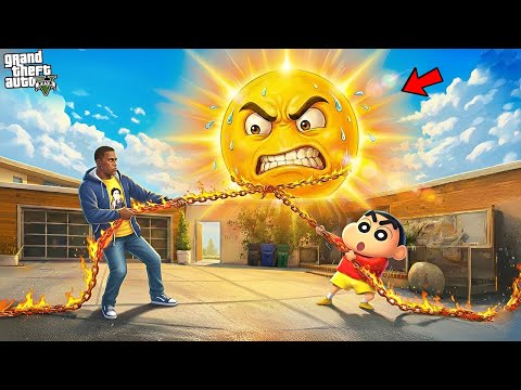 Franklin and Shinchan Finally Bring SUN To Their HOME In GTA 5 | Paradox FTW