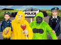 Police Chase Gorilla Funny Gorilla Story By Vania Mania Kids