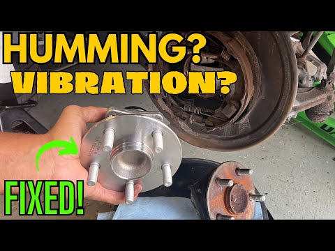 HOW TO REPLACE REAR WHEEL HUB '05-10' SCION TC| Hearing a loud humming & vibration? It may be this!