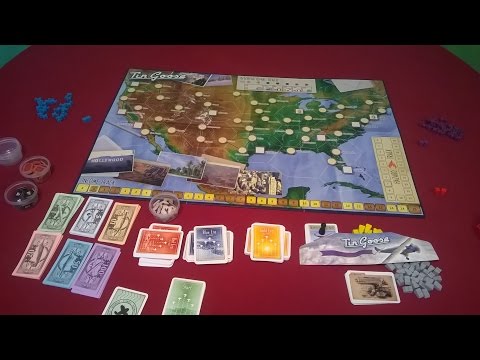 Tin Goose The Board Game Setup
