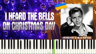 Frank Sinatra - I Heard The Bells On Christmas Day | Piano Cover + Synthesia Tutorial