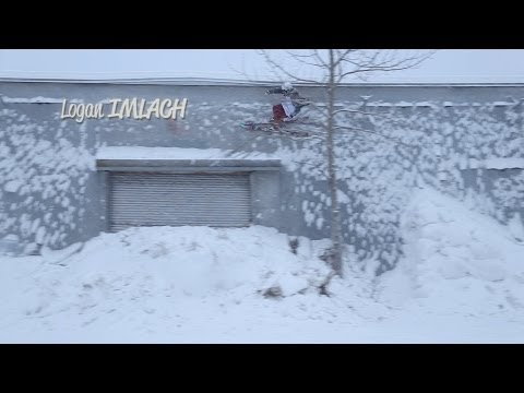 Partly Cloudy Bonus Clip: Crazy Skier Tricks! Logan Imlach Wallride to Creeper to Tranny