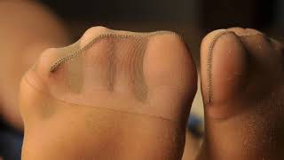 光沢パンスト Glossy pantyhose【パンストチャンネル】