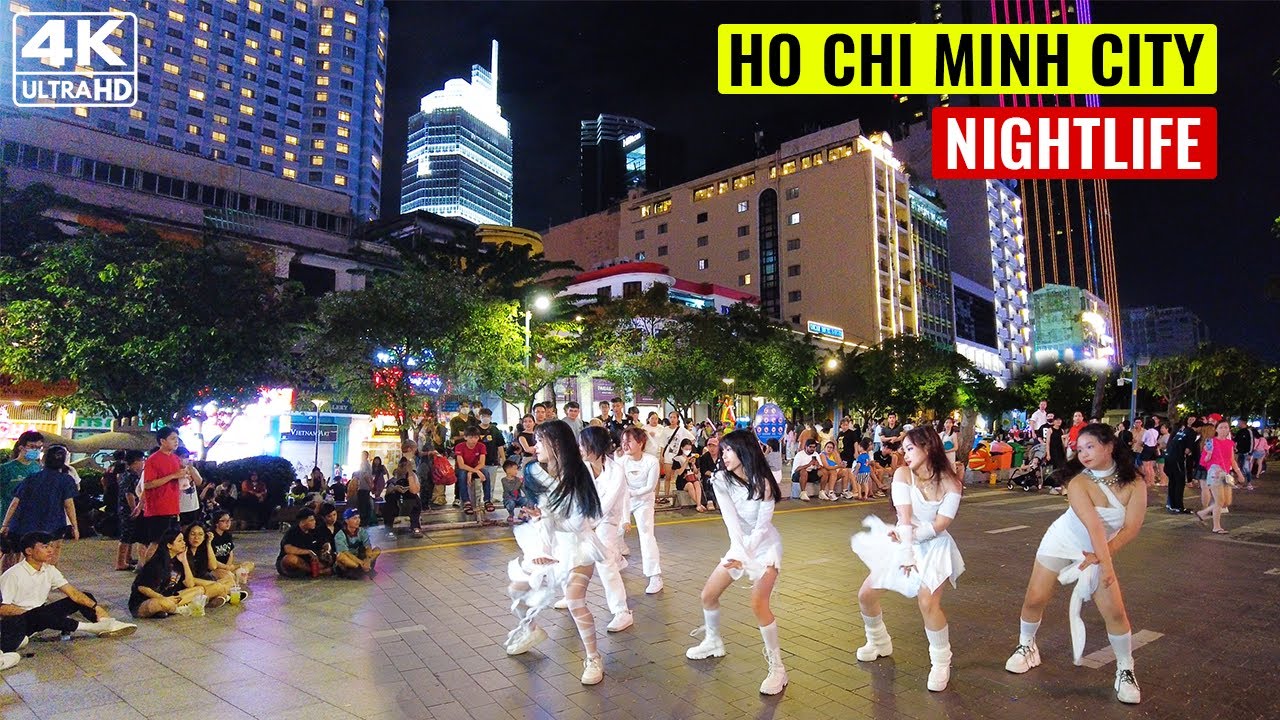 Dive into the heart of Nguyen Hue Walking Street with this virtual stroll.