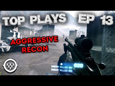 AGGRESSIVE RECON MADNESS - Battlefield Top Plays