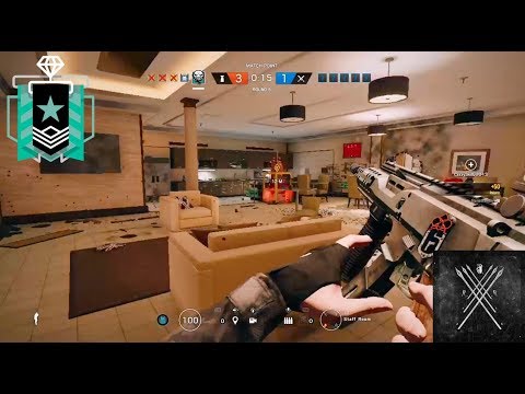 Brutal 1v5 Defuse Clutch - Xbox Diamond Ranked Highlights - Rainbow Six Siege