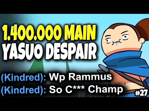 This is HOW a 1.400.000 Yasuo Main TRUE DESPAIR looks like 🔥 Immortal Series #27 Rammus s10 Gameplay