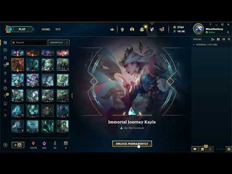 [LOL] When can I get Dark Cosmic Erasure Jhin skin? Immortal Journey skins reroll.