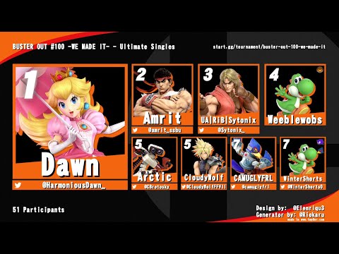 BUSTER OUT 100! Featuring SaberLink, Dr. Kirb, and Weeblewobs