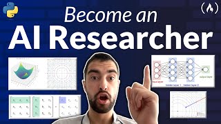 Become an AI Researcher Course – LLM, Math, PyTorch, Neural Networks, Transformers